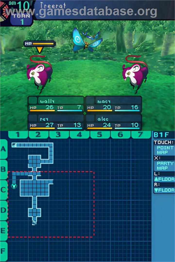 Etrian Odyssey - Nintendo DS - Artwork - In Game