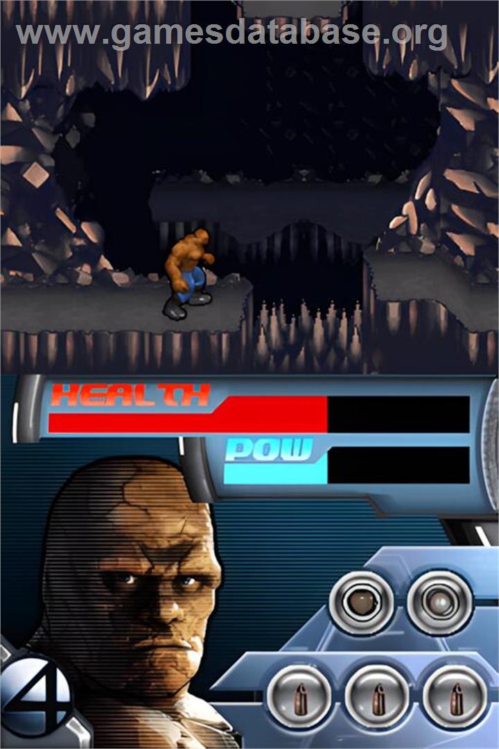 Fantastic Four - Rise Of The Silver Surfer - Nintendo DS - Artwork - In Game