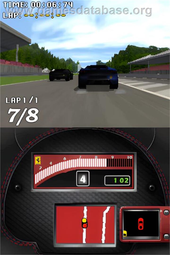 Ferrari Challenge - Trofeo Pirelli - Nintendo DS - Artwork - In Game