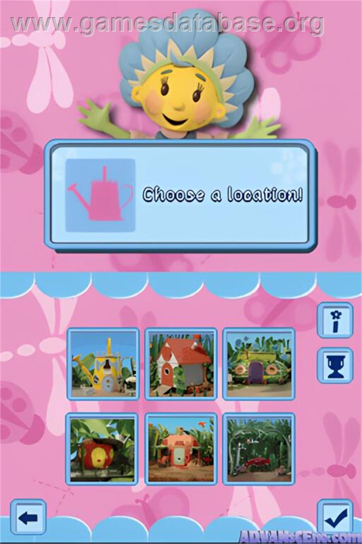 Fifi Et Ses Floramis - Nintendo DS - Artwork - In Game