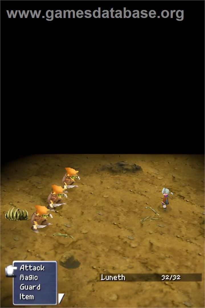 Final Fantasy 3 - Nintendo DS - Artwork - In Game