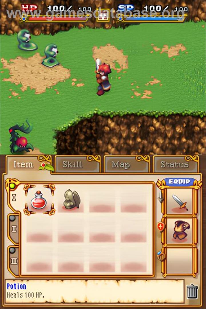 From The Abyss - Nintendo DS - Artwork - In Game
