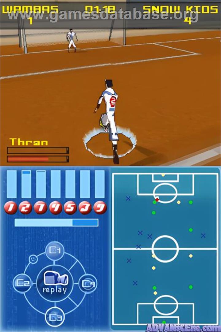 Galactik Football - Nintendo DS - Artwork - In Game