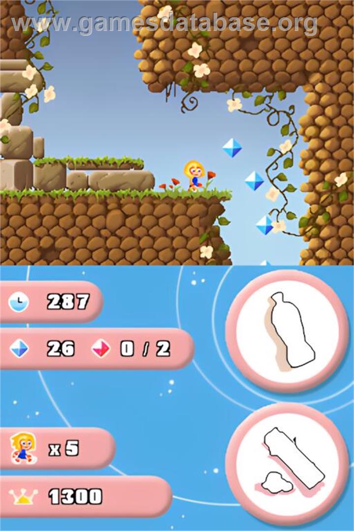 Giana Sisters DS - Nintendo DS - Artwork - In Game