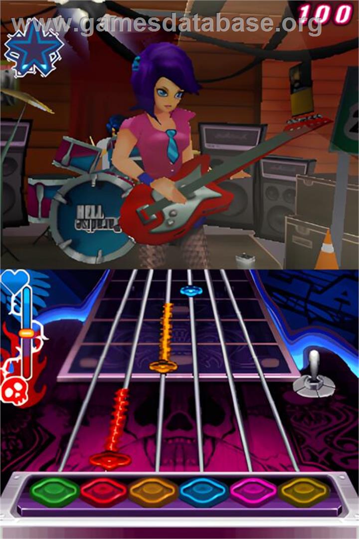 Guitar Rock Tour - Nintendo DS - Artwork - In Game