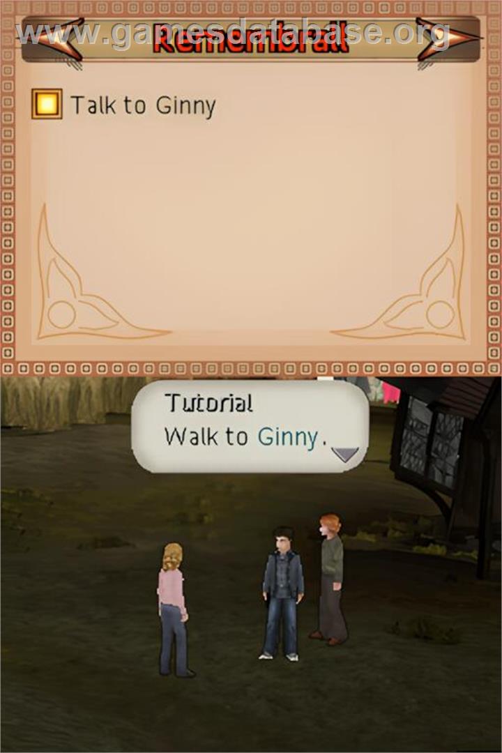 Harry Potter Et Le Prince De Sang-mêlé - Nintendo DS - Artwork - In Game