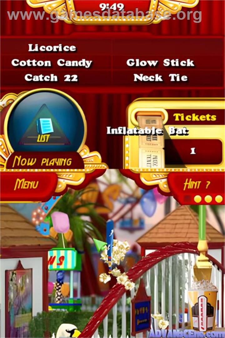 Hidden Object Show - Nintendo DS - Artwork - In Game