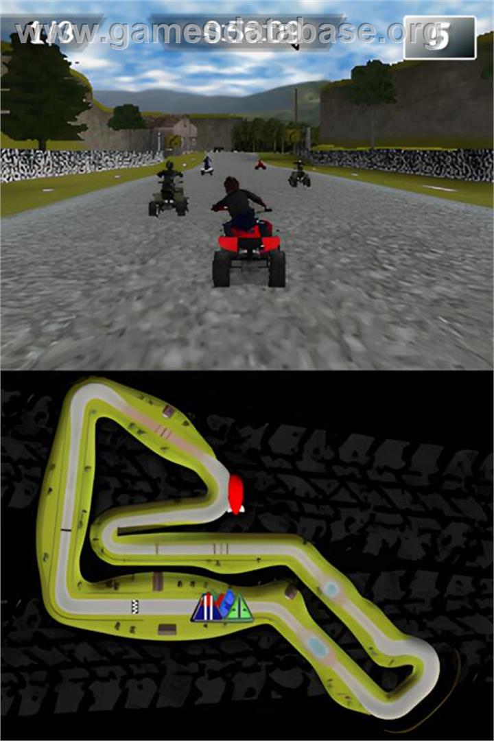 Honda Atv Fever - Nintendo DS - Artwork - In Game