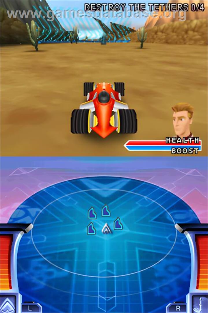 Hot Wheels - Battle Force 5 - Nintendo DS - Artwork - In Game
