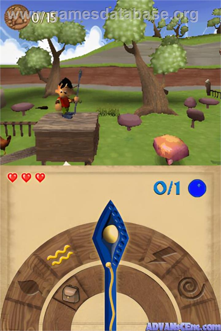 Hugo - Zauberei Im Trollwald - Nintendo DS - Artwork - In Game