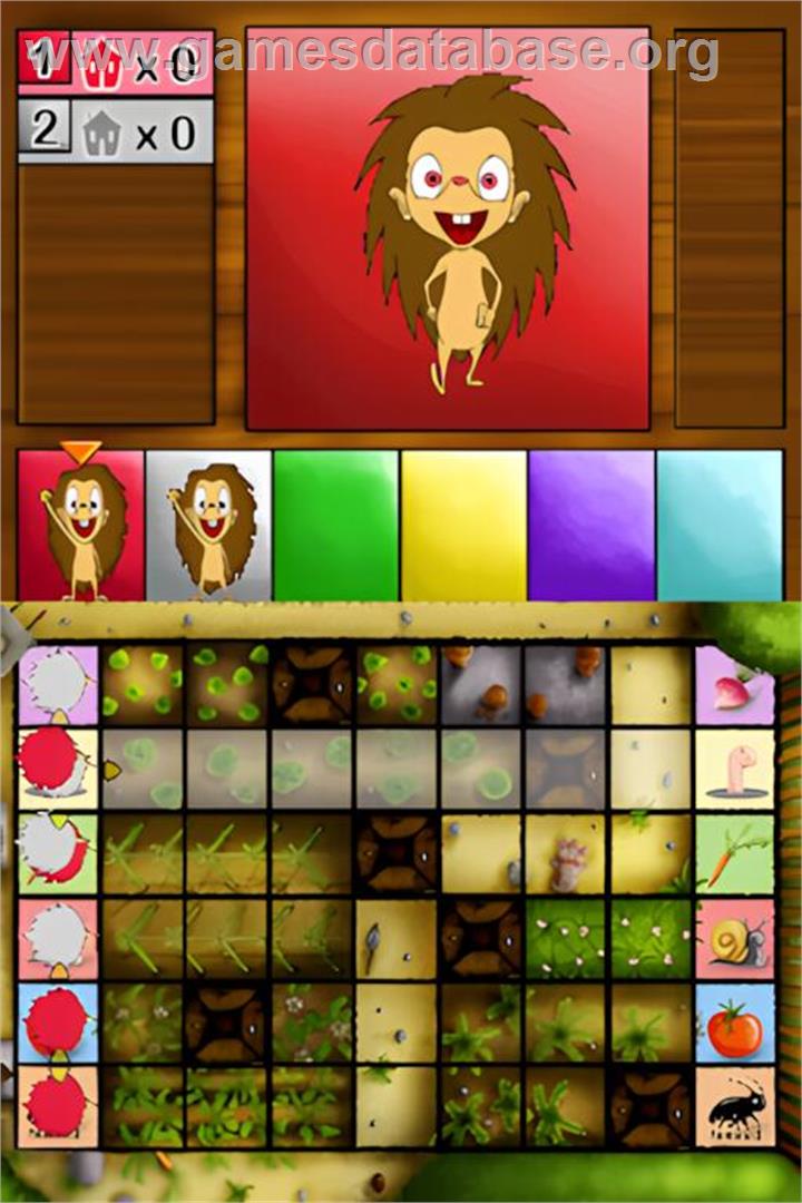 Hurry Up Hedgehog! - Nintendo DS - Artwork - In Game