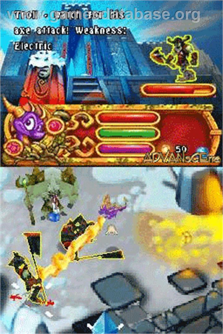 Legend of Spyro: A New Beginning - Nintendo DS - Artwork - In Game