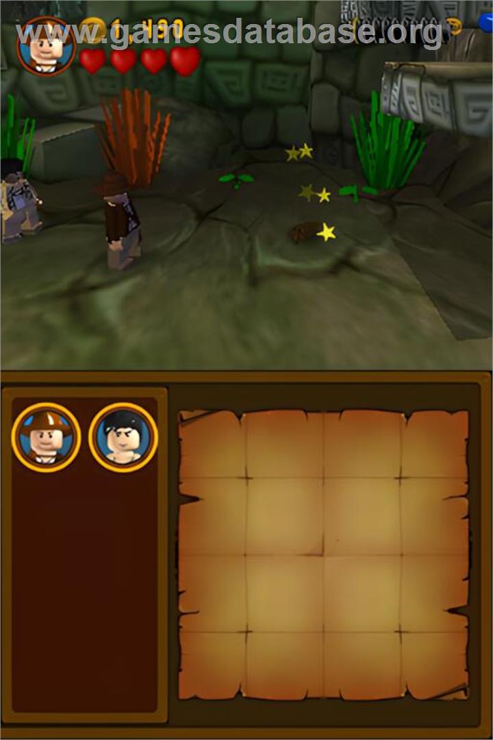 Lego Indiana Jones - La Trilogie Originale - Nintendo DS - Artwork - In Game