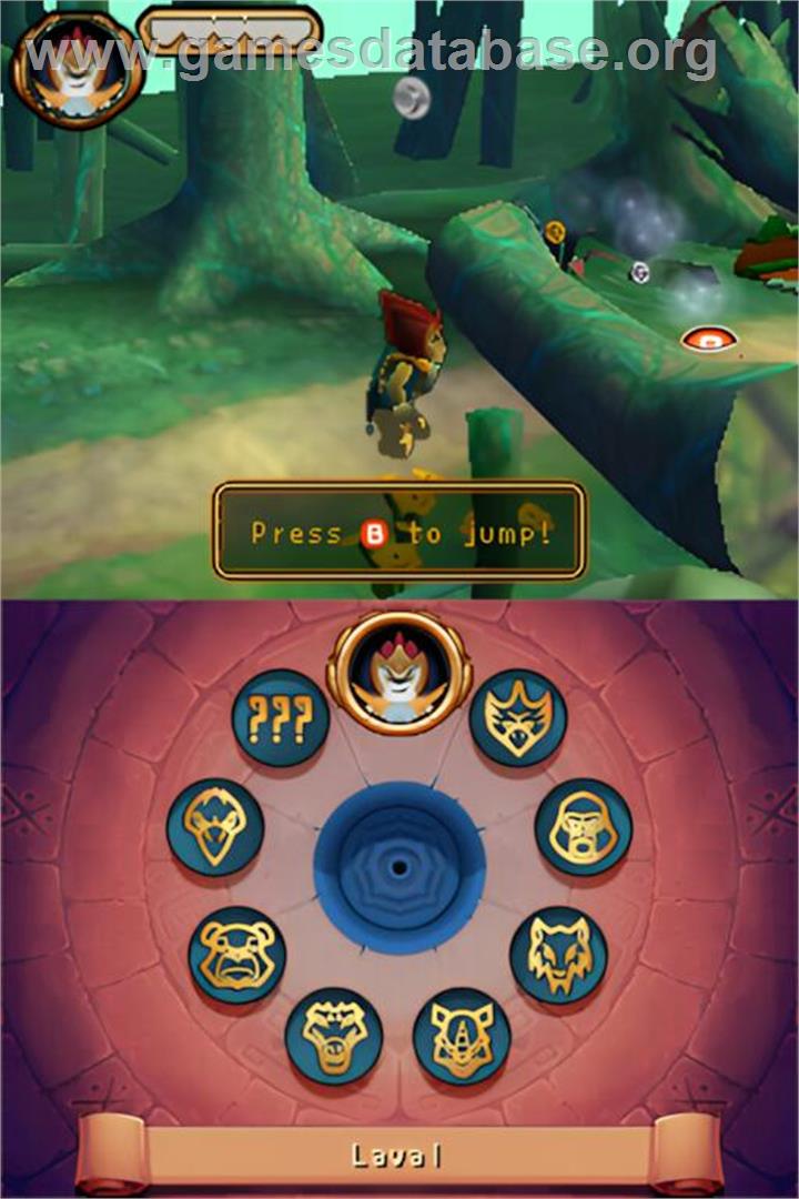 Lego Legends Of Chima - Le Voyage De Laval - Nintendo DS - Artwork - In Game