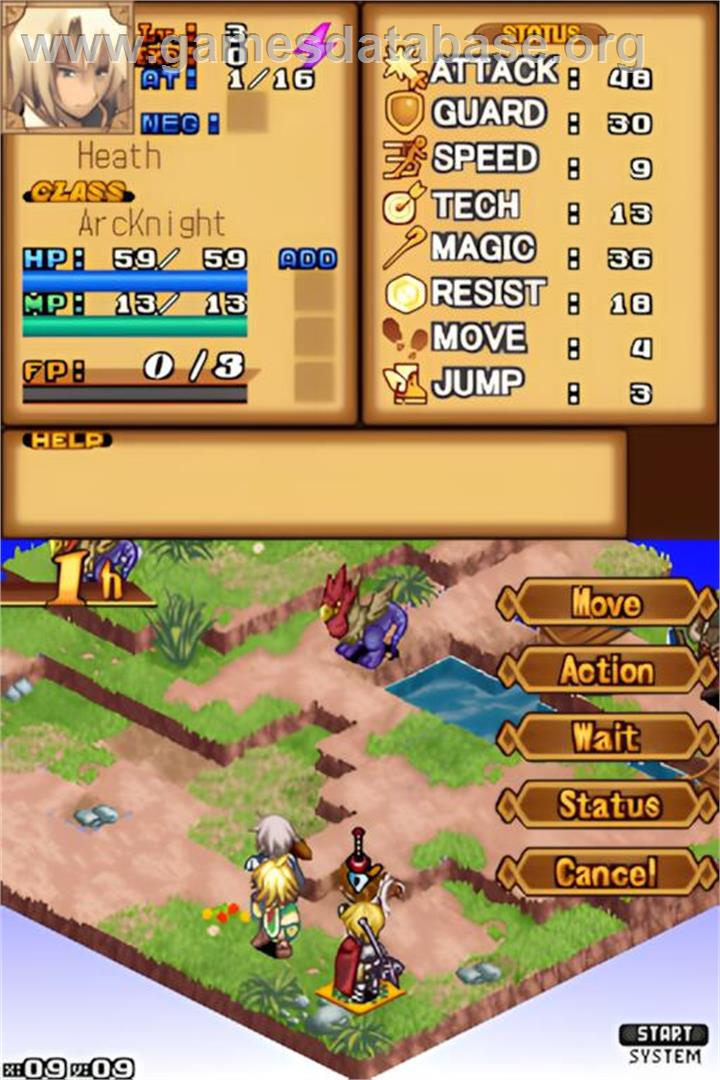 Luminous Arc - Nintendo DS - Artwork - In Game