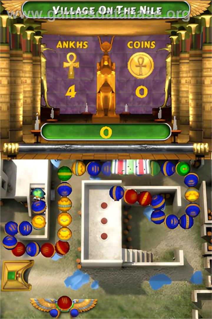 Luxor Pharaoh's Challenge - Nintendo DS - Artwork - In Game