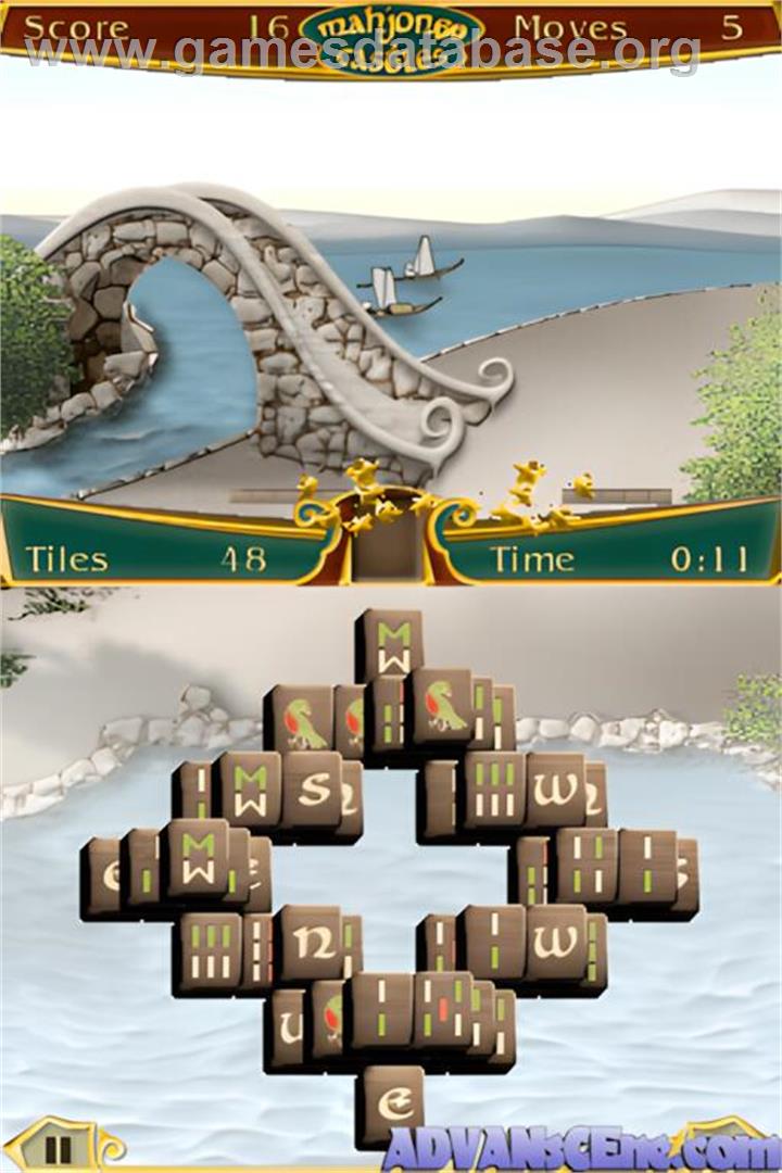 Mahjongg Ds - Nintendo DS - Artwork - In Game