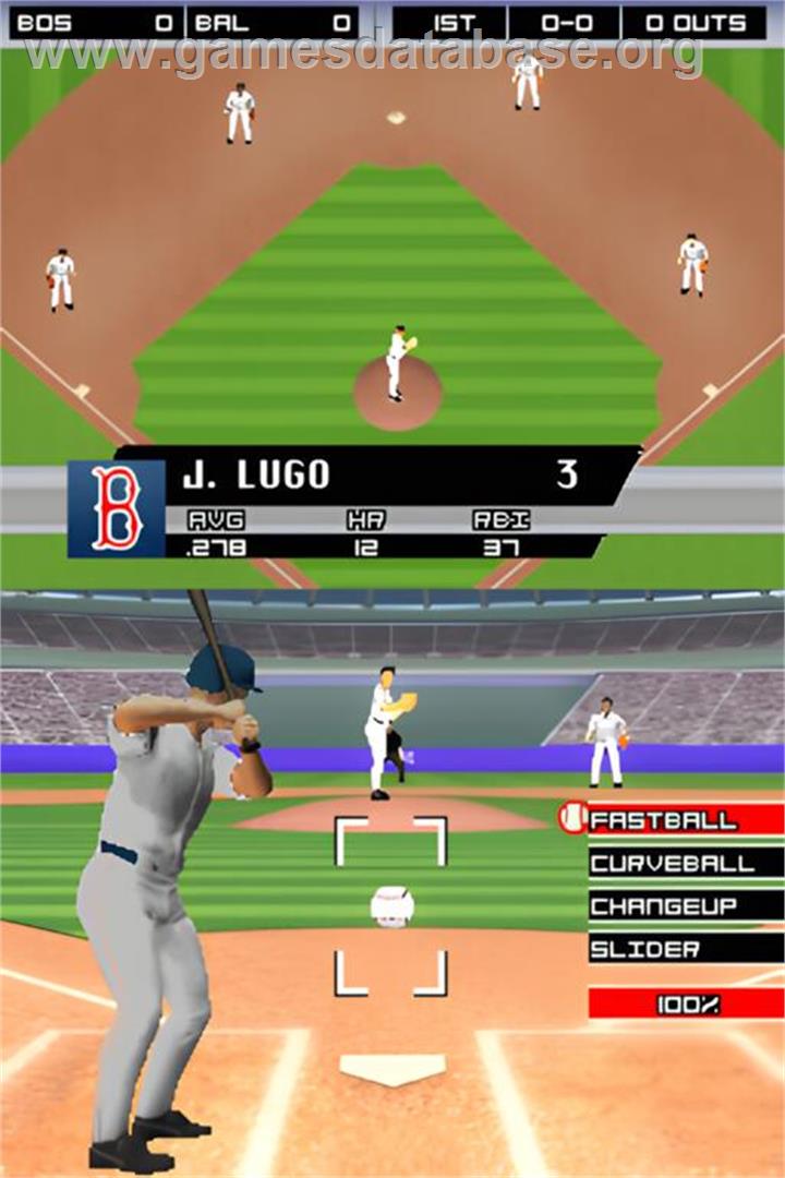 Major League Baseball 2k7 - Nintendo DS - Artwork - In Game