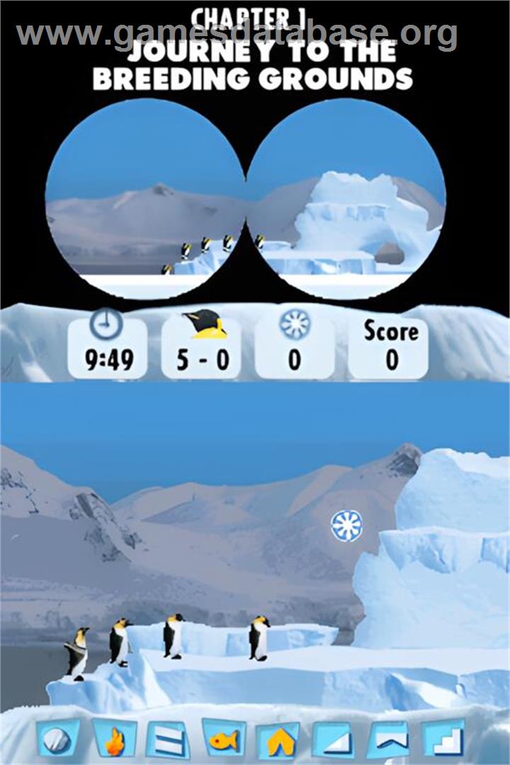 March Of The Penguins - Nintendo DS - Artwork - In Game