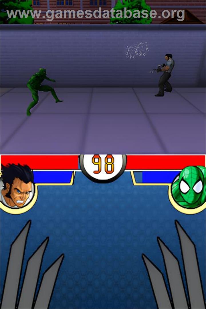Marvel Nemesis - Rise Of The Imperfects - Nintendo DS - Artwork - In Game