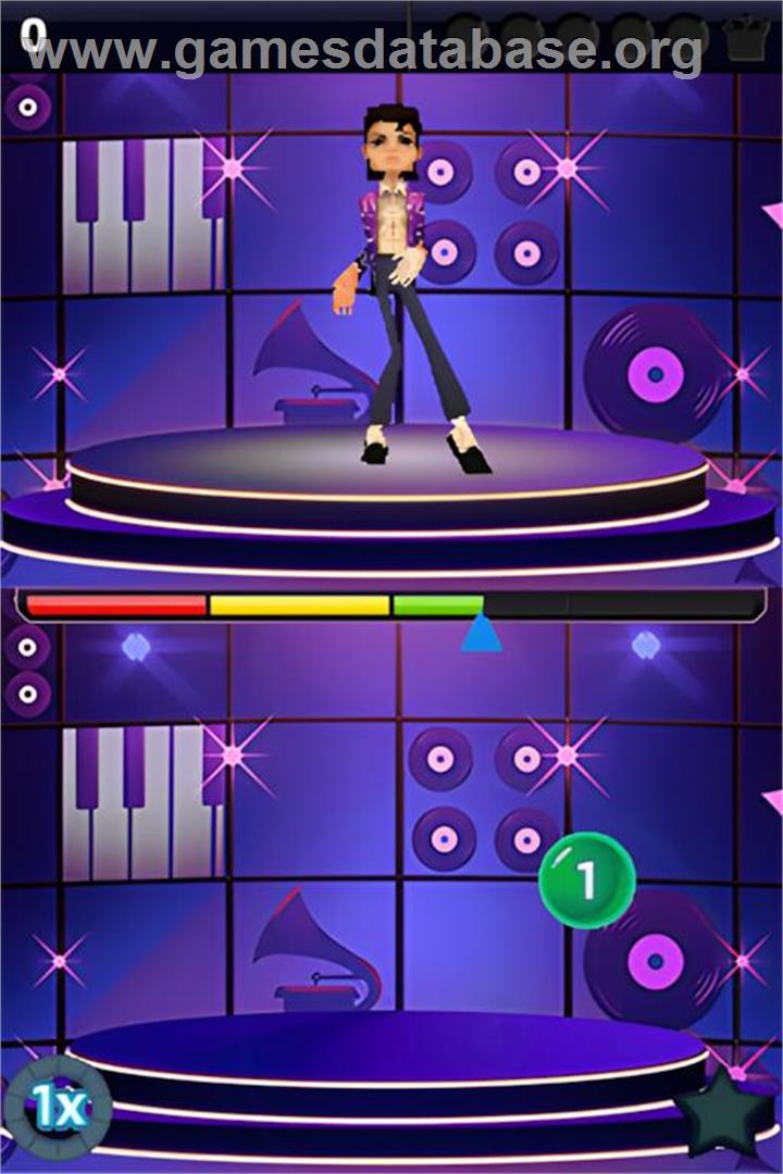 Michael Jackson - The Experience - Nintendo DS - Artwork - In Game