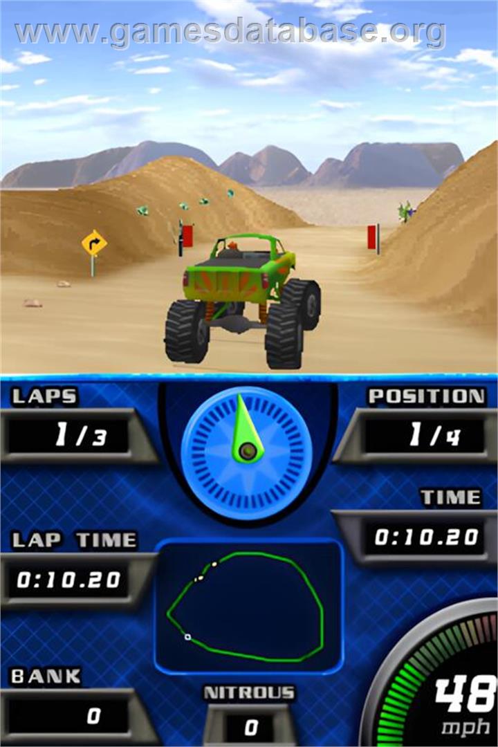 Monster Trucks Ds - Nintendo DS - Artwork - In Game