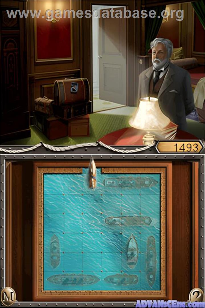 Murder On The Titanic - Nintendo DS - Artwork - In Game
