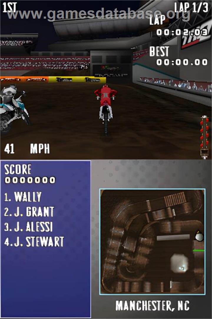 Mx Vs Atv Reflex - Nintendo DS - Artwork - In Game