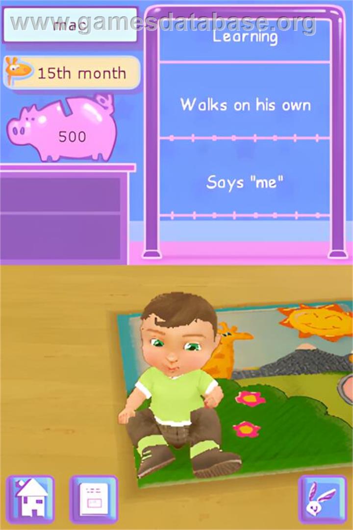 My Baby - First Steps - Nintendo DS - Artwork - In Game