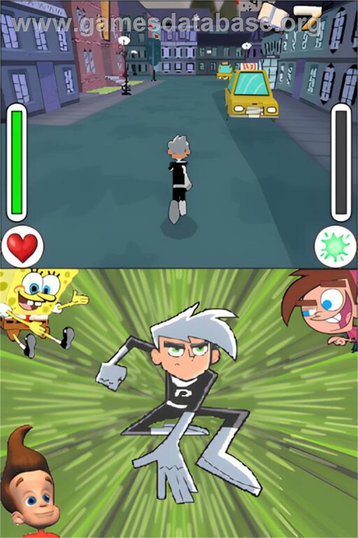 Nickelodeon Spongebob Squarepants And Friends Unite! - Nintendo DS - Artwork - In Game