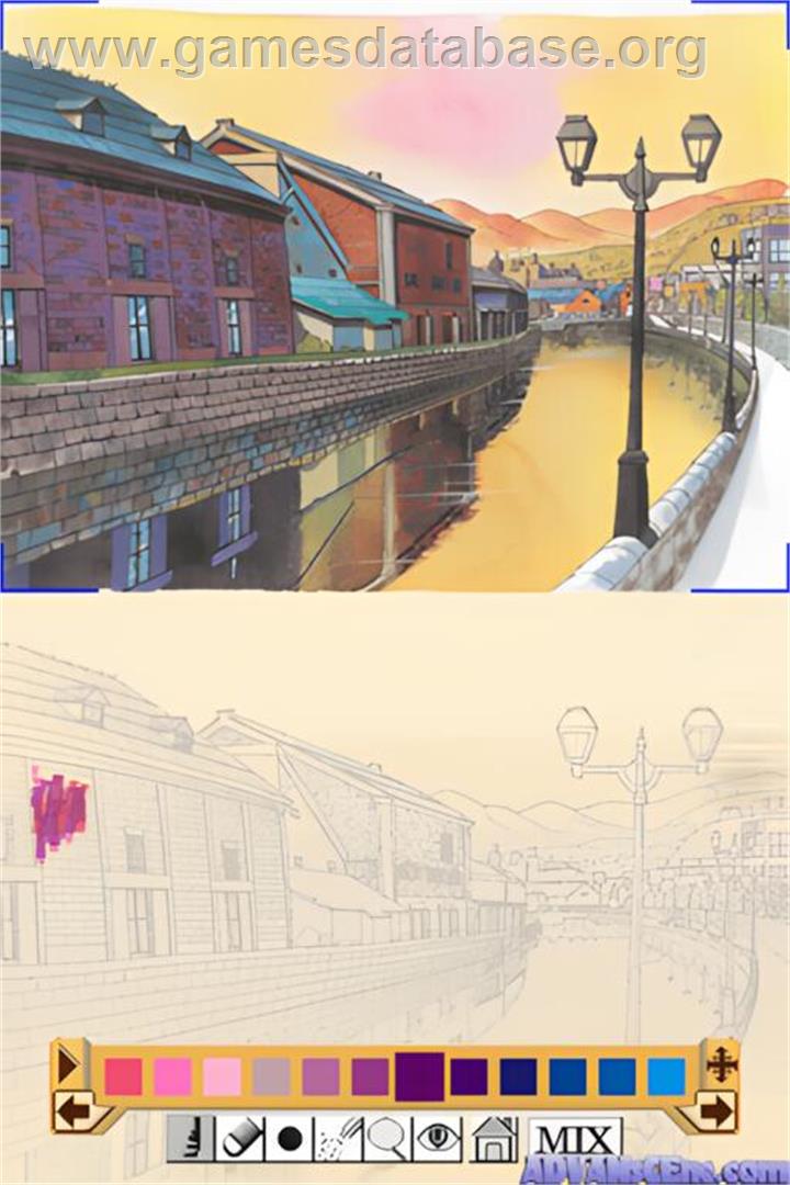 Paint By Ds - Classic Masterpieces - Nintendo DS - Artwork - In Game