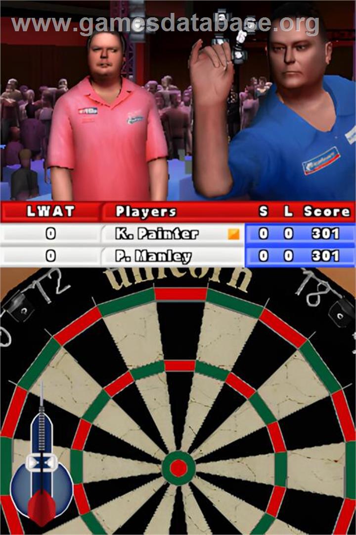 Pdc World Championship Darts 2009 - Nintendo DS - Artwork - In Game