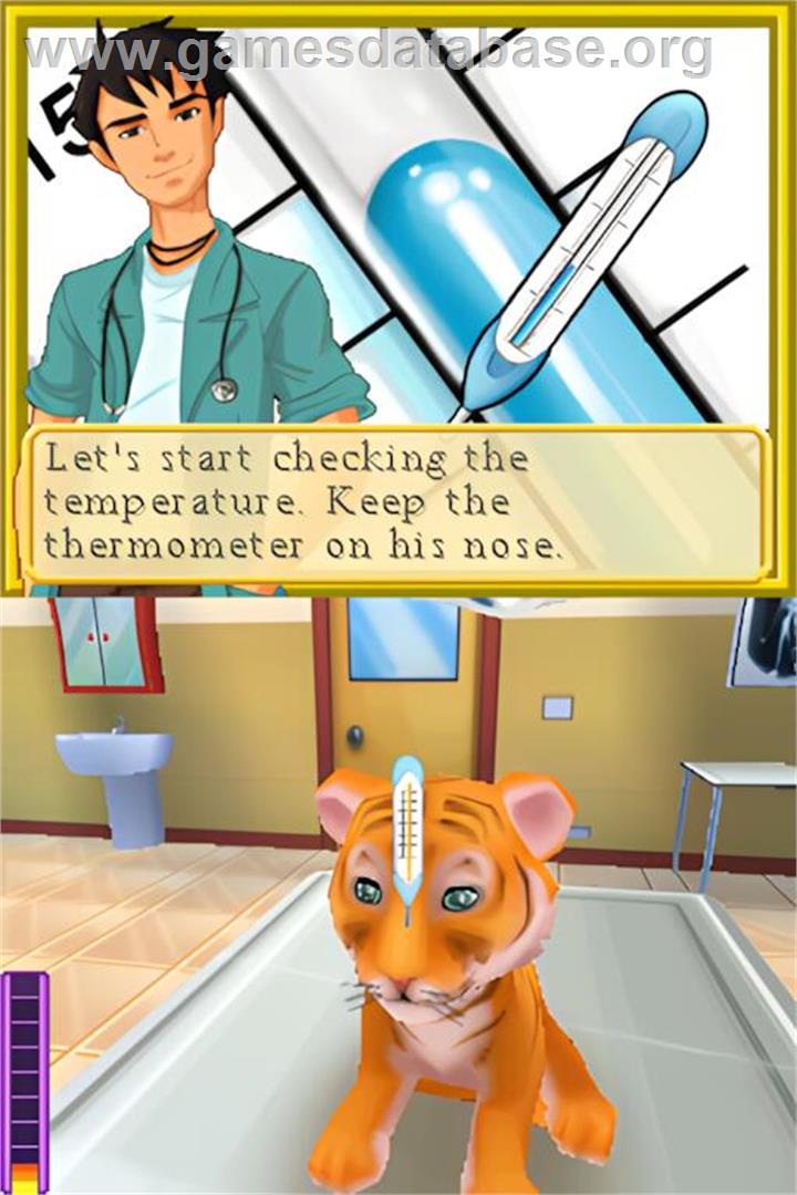 Petz Rescue - Wildlife Vet - Nintendo DS - Artwork - In Game