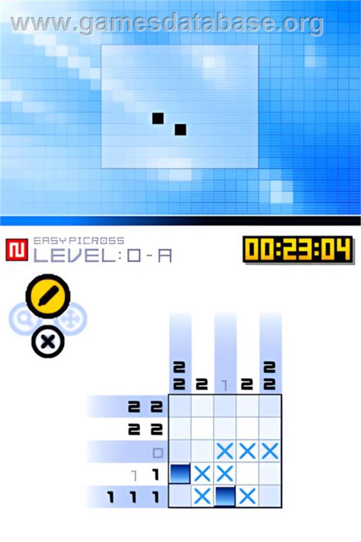 Picross Ds - Nintendo DS - Artwork - In Game