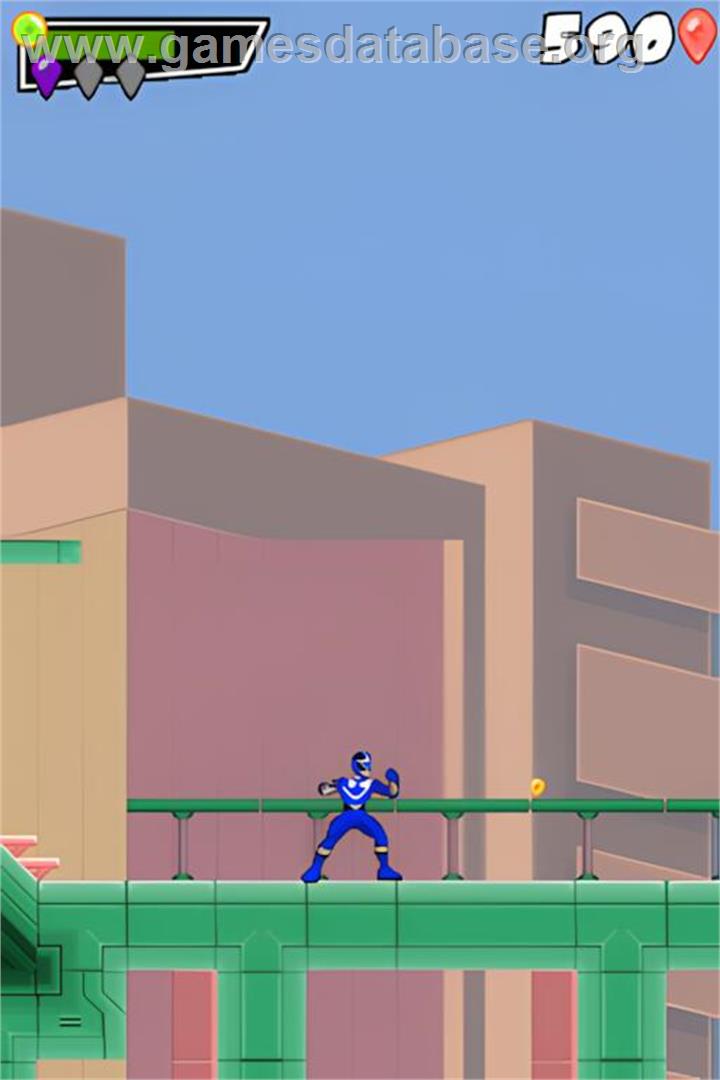 Power Rangers - Super Legends - Nintendo DS - Artwork - In Game
