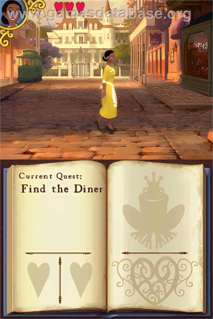 Princesse Et La Grenouille, La - Nintendo DS - Artwork - In Game