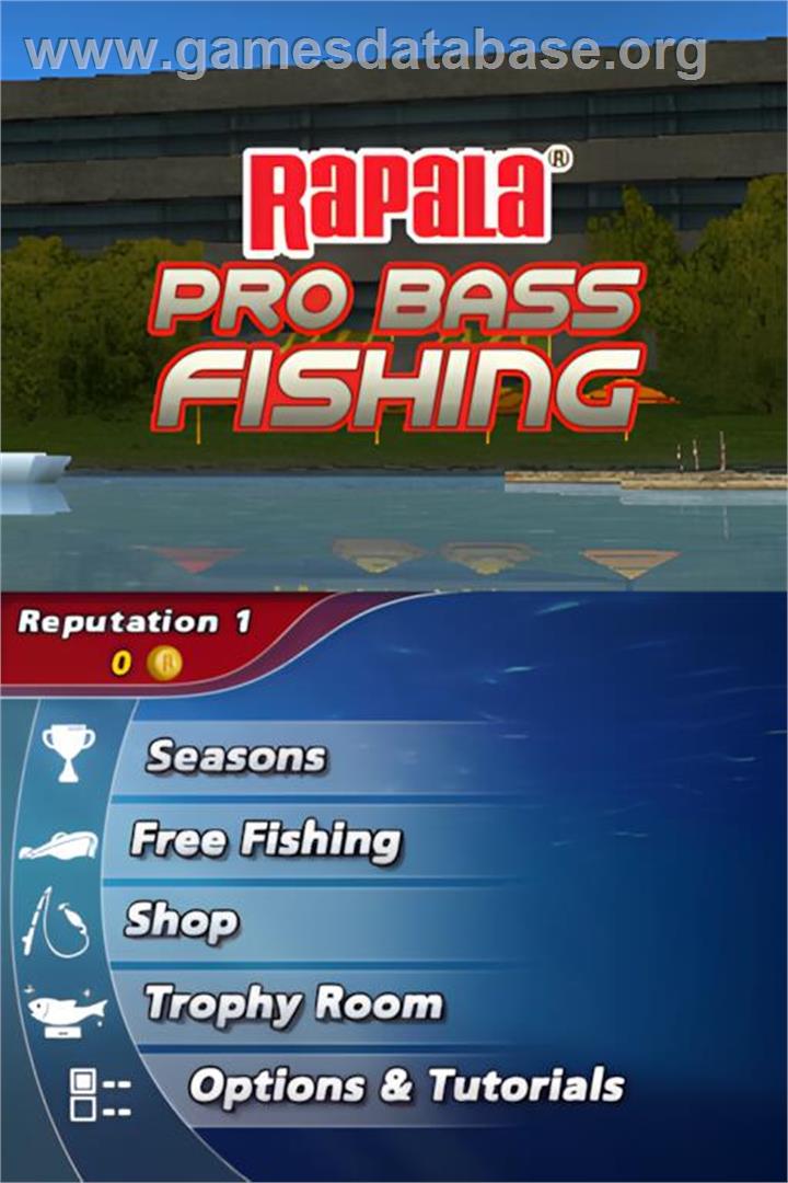 Rapala Pro Bass Fishing - Nintendo DS - Artwork - In Game