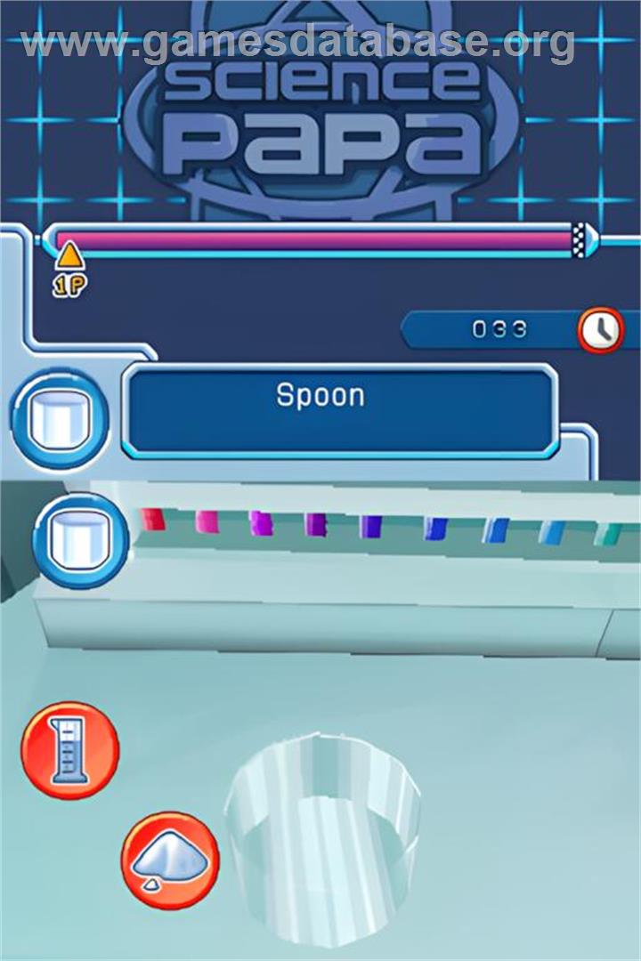 Science Papa - Nintendo DS - Artwork - In Game