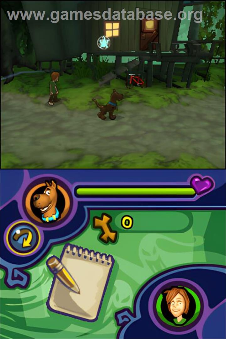 Scooby-doo! And The Spooky Swamp - Nintendo DS - Artwork - In Game