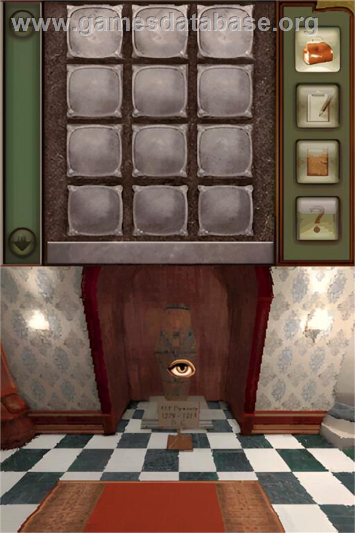 Sherlock Holmes Ds - Le Mystère De La Momie - Nintendo DS - Artwork - In Game