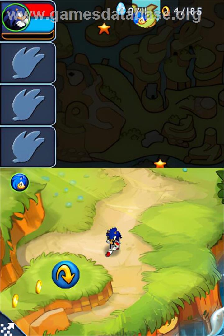Sonic Chronicles - La Confrérie Des Ténèbres - Nintendo DS - Artwork - In Game