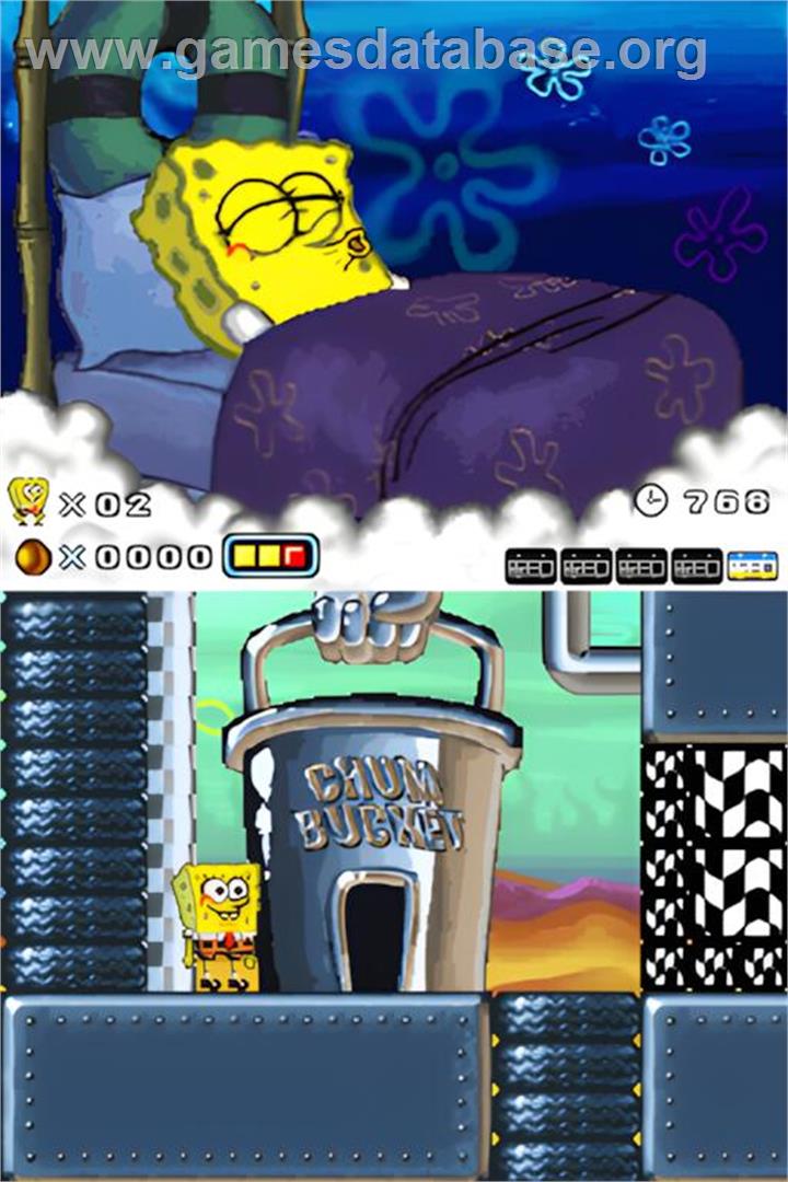 Spongebob Squarepants - Creature From The Krusty Krab - Nintendo DS - Artwork - In Game