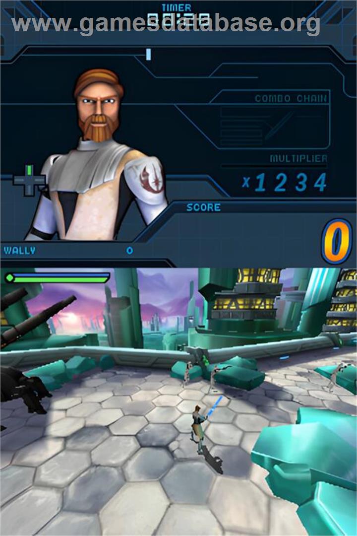 Star Wars The Clone Wars - Les Héros De La République - Nintendo DS - Artwork - In Game