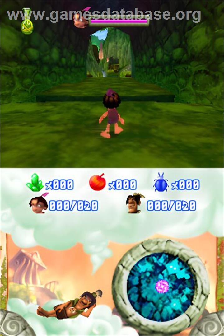 Tak - The Great Juju Challenge - Nintendo DS - Artwork - In Game