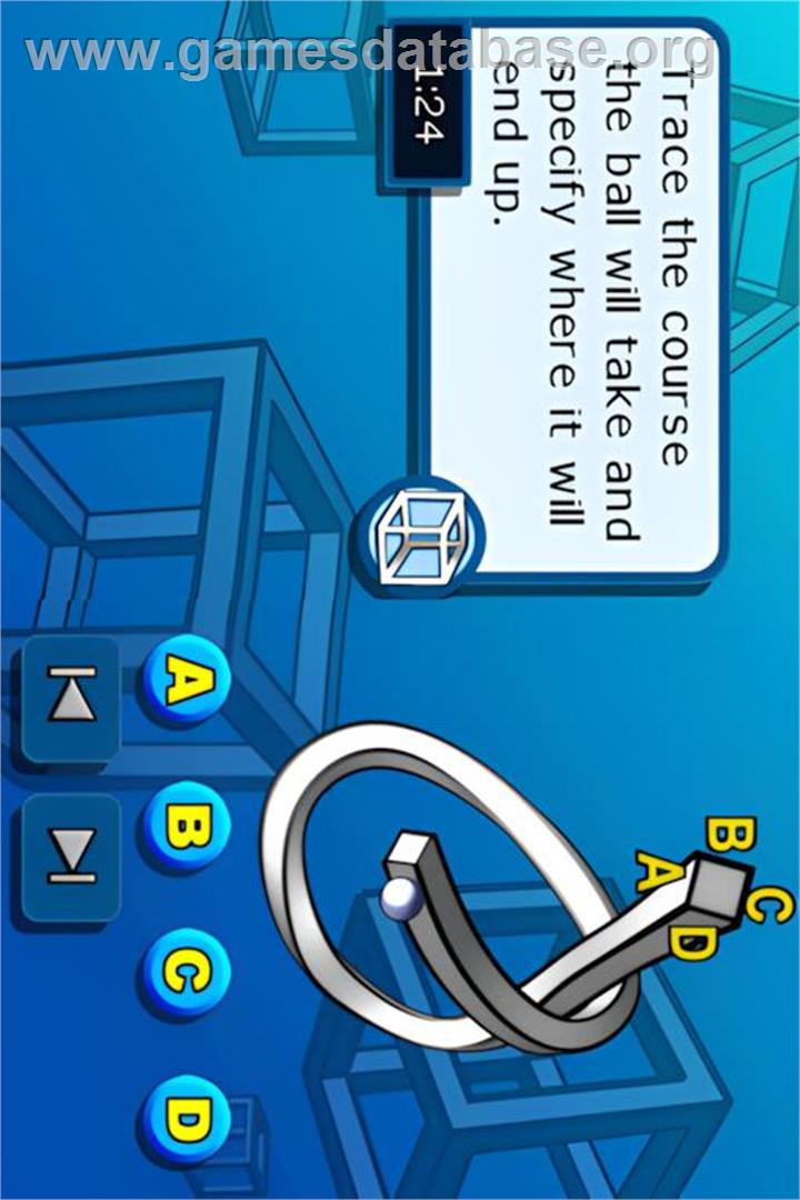 Think - Train Your Brain - Logic Trainer - Nintendo DS - Artwork - In Game