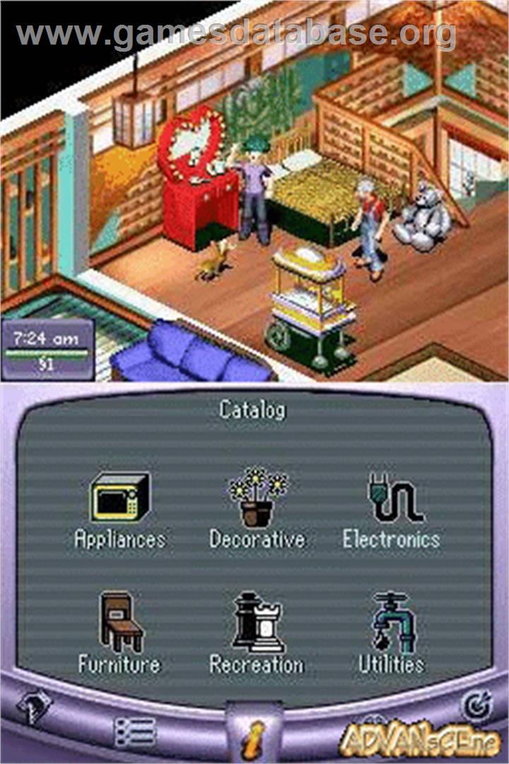 Urbz: Sims in the City - Nintendo DS - Artwork - In Game