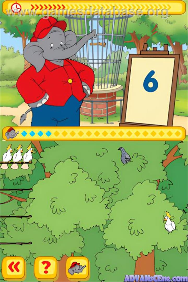 Vorschulspass Mit Benjamin Bluemchen - Nintendo DS - Artwork - In Game