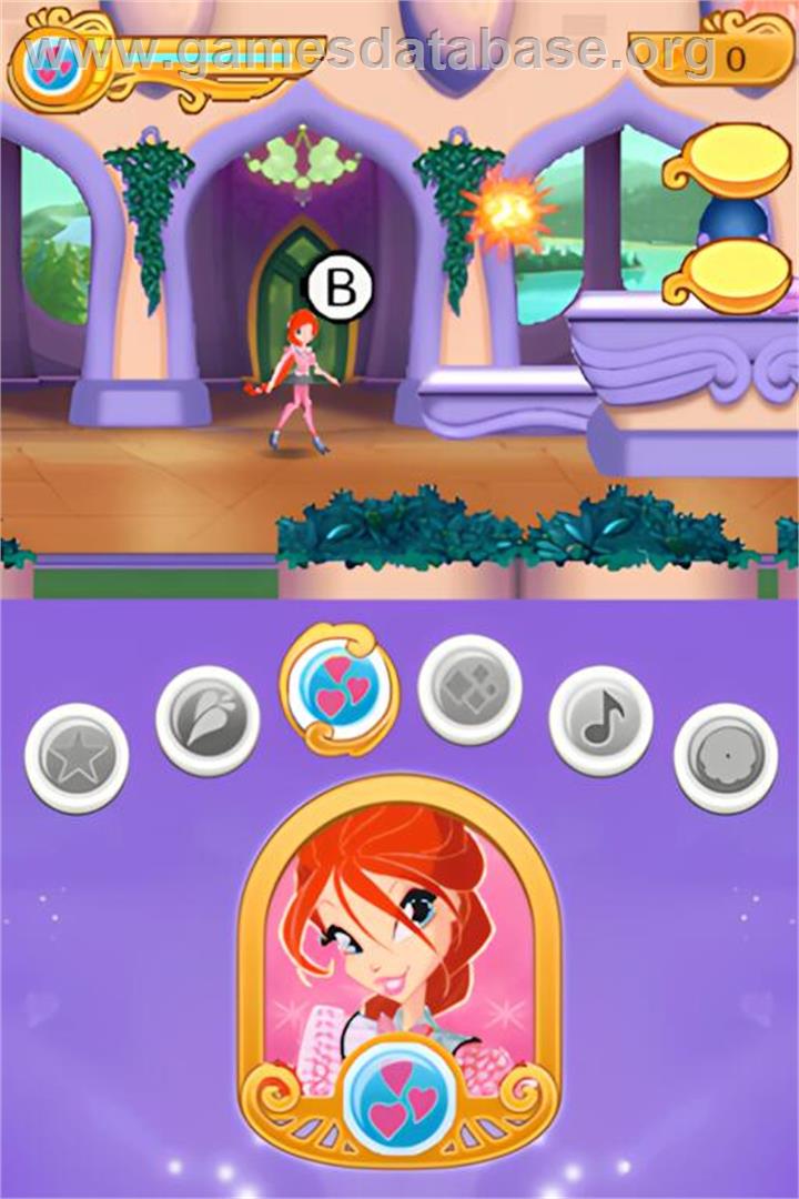 Winx Club - Saving Alfea - Nintendo DS - Artwork - In Game