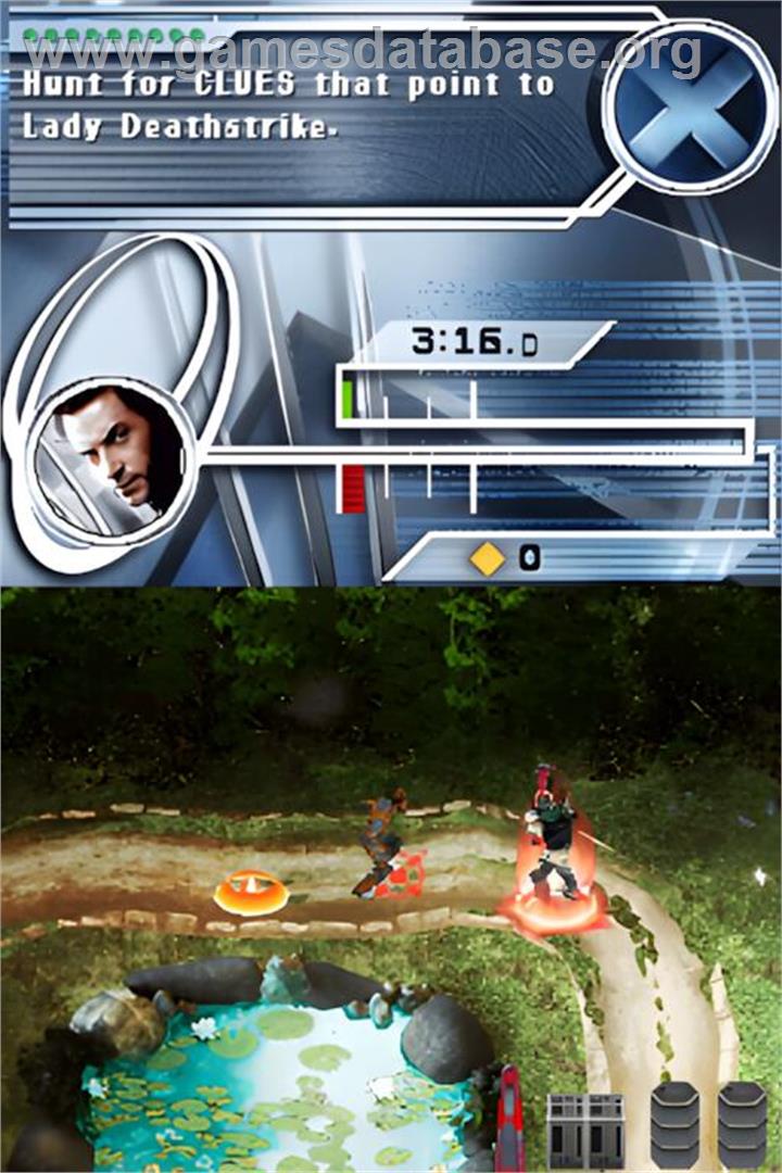 X-men - The Official Game - Nintendo DS - Artwork - In Game
