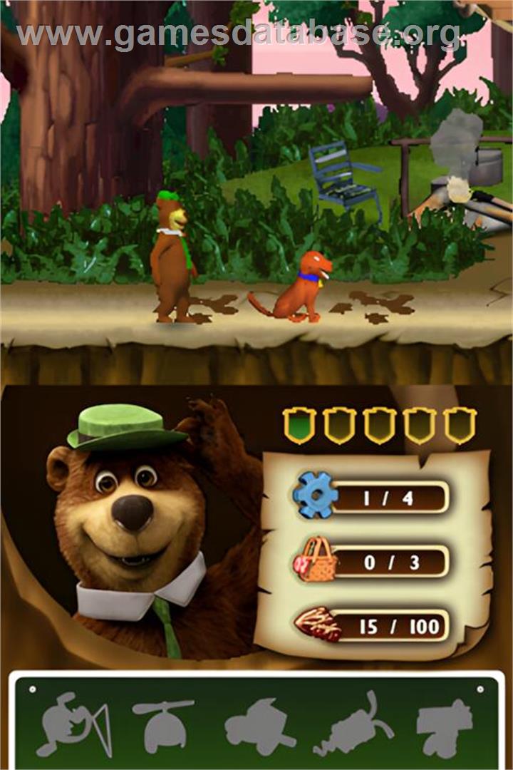 Yogi Bear - Nintendo DS - Artwork - In Game